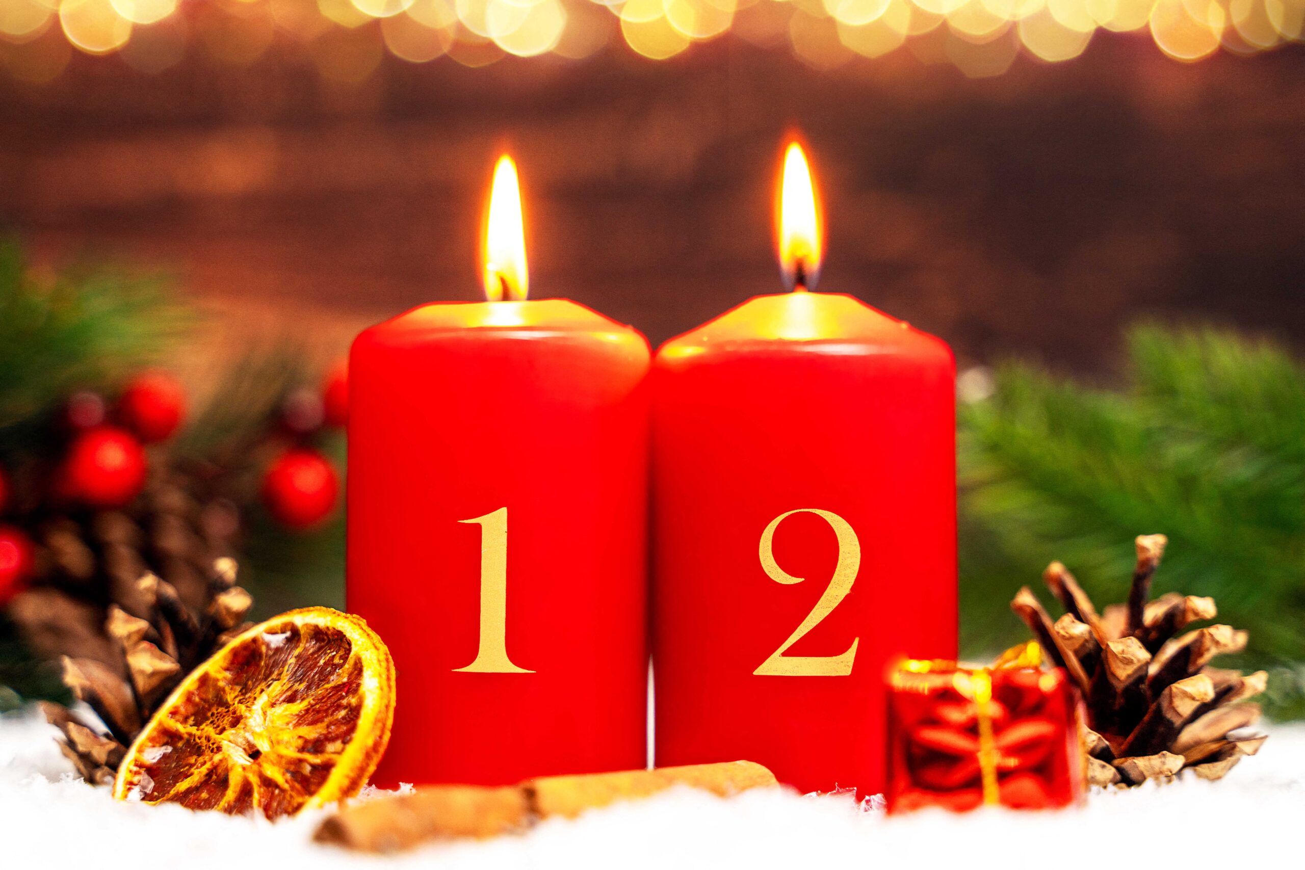2. advent – adventskerzen bild scaled