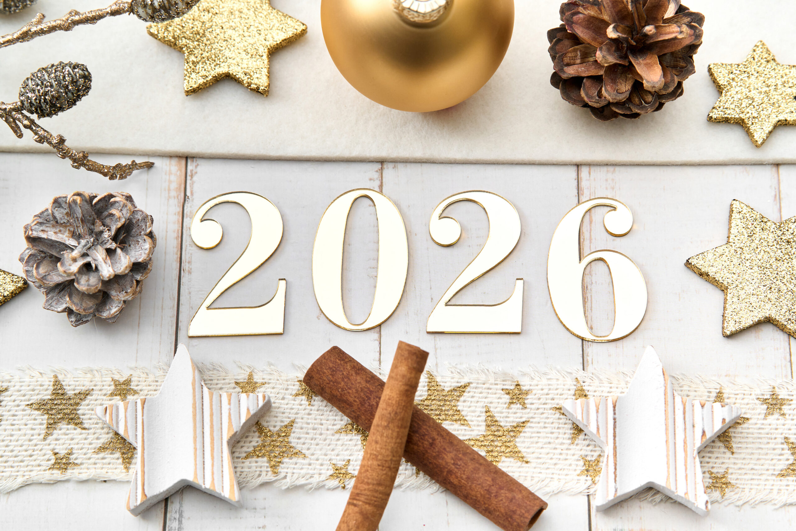 NEUJAHR 2026 BILDER 2026 bild mit goldenen sternen scaled