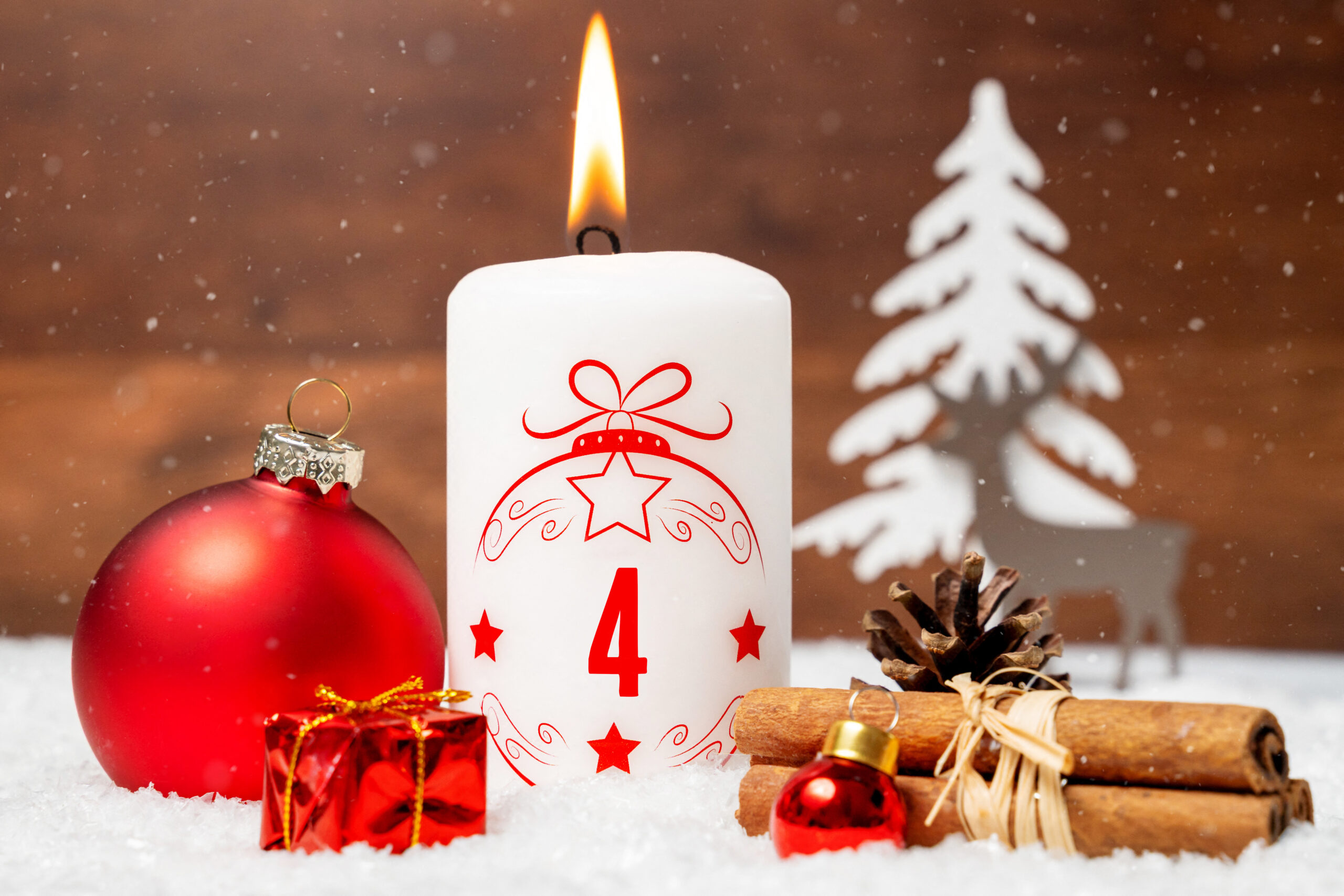 4 advent vierter advent adventsbild kerze 4 scaled