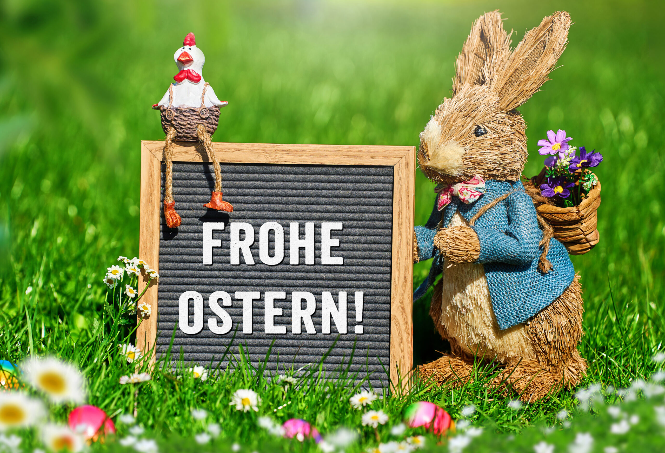 ostergruss mit osterhase 1 scaled