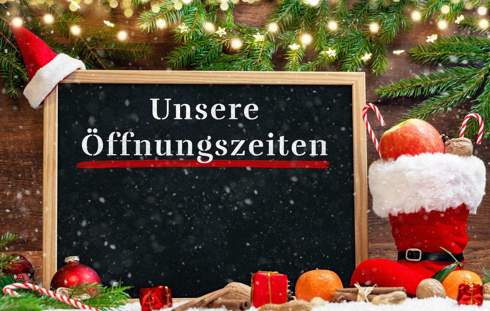 unsere oeffnungszeiten an weihnachten