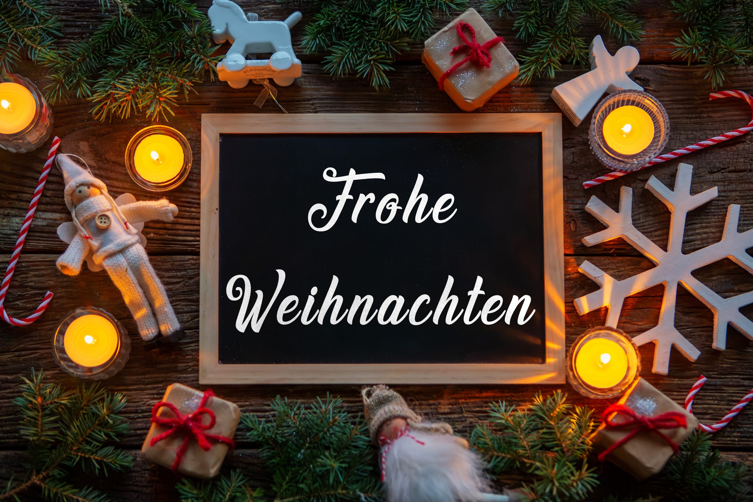 frohe weihnachten