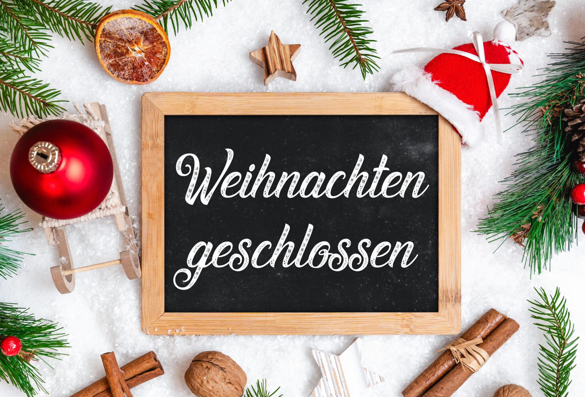geschlossen weihnachten