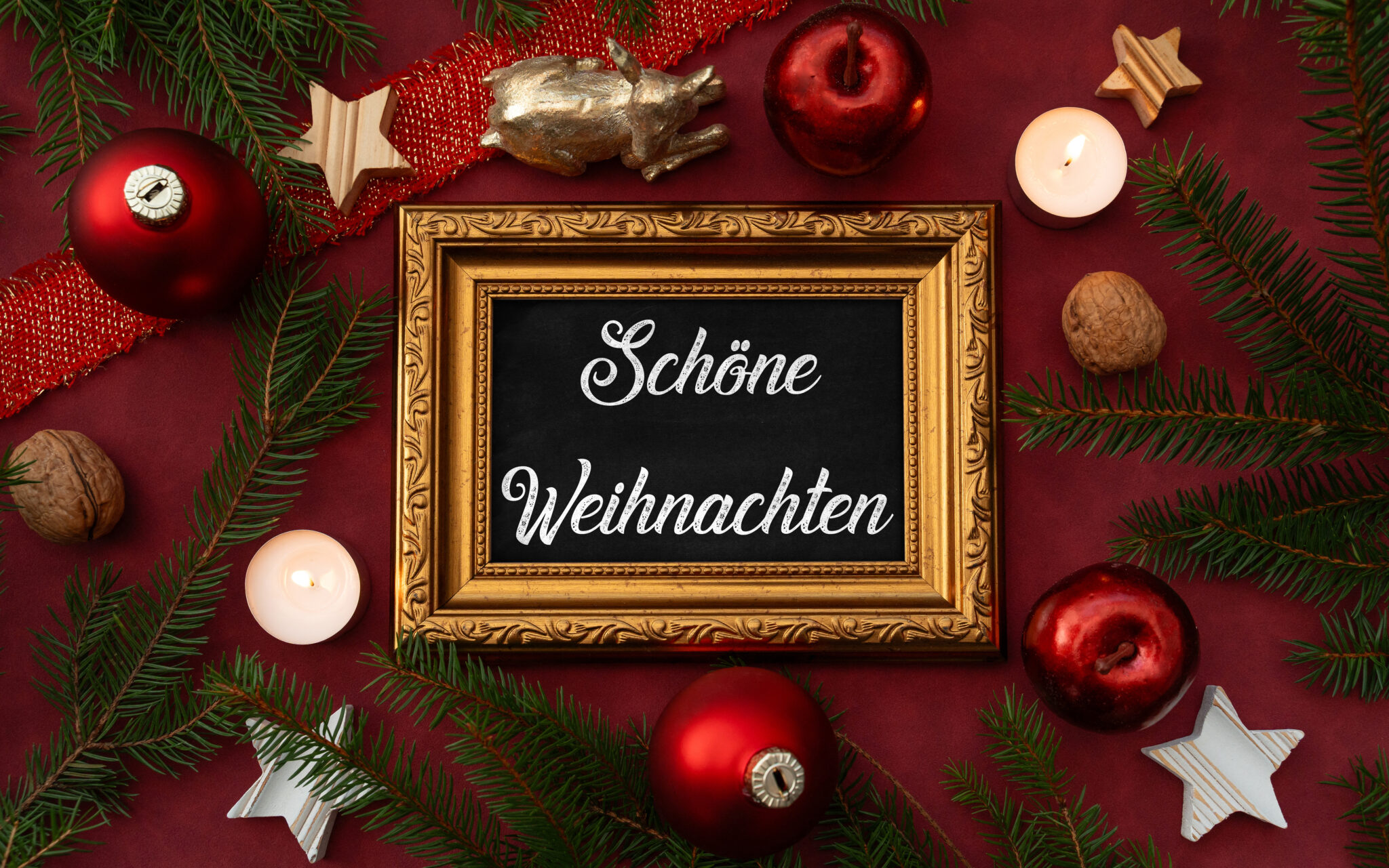 schoene weihnachten weihnachtsbild festliche dekoration