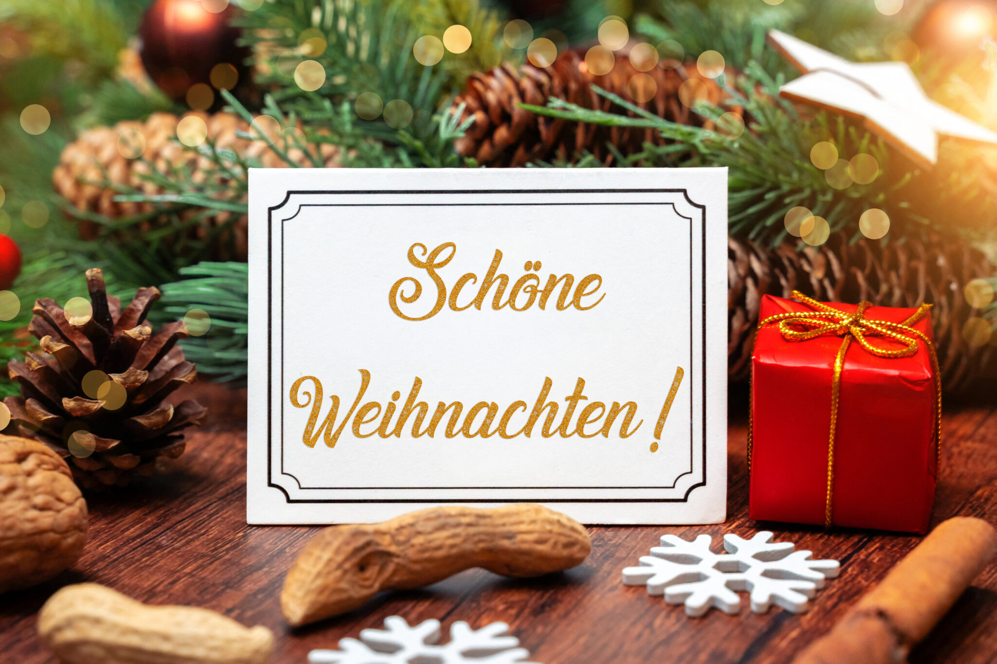 schoene weihnachten weihnachtsgruss festliche deko 1