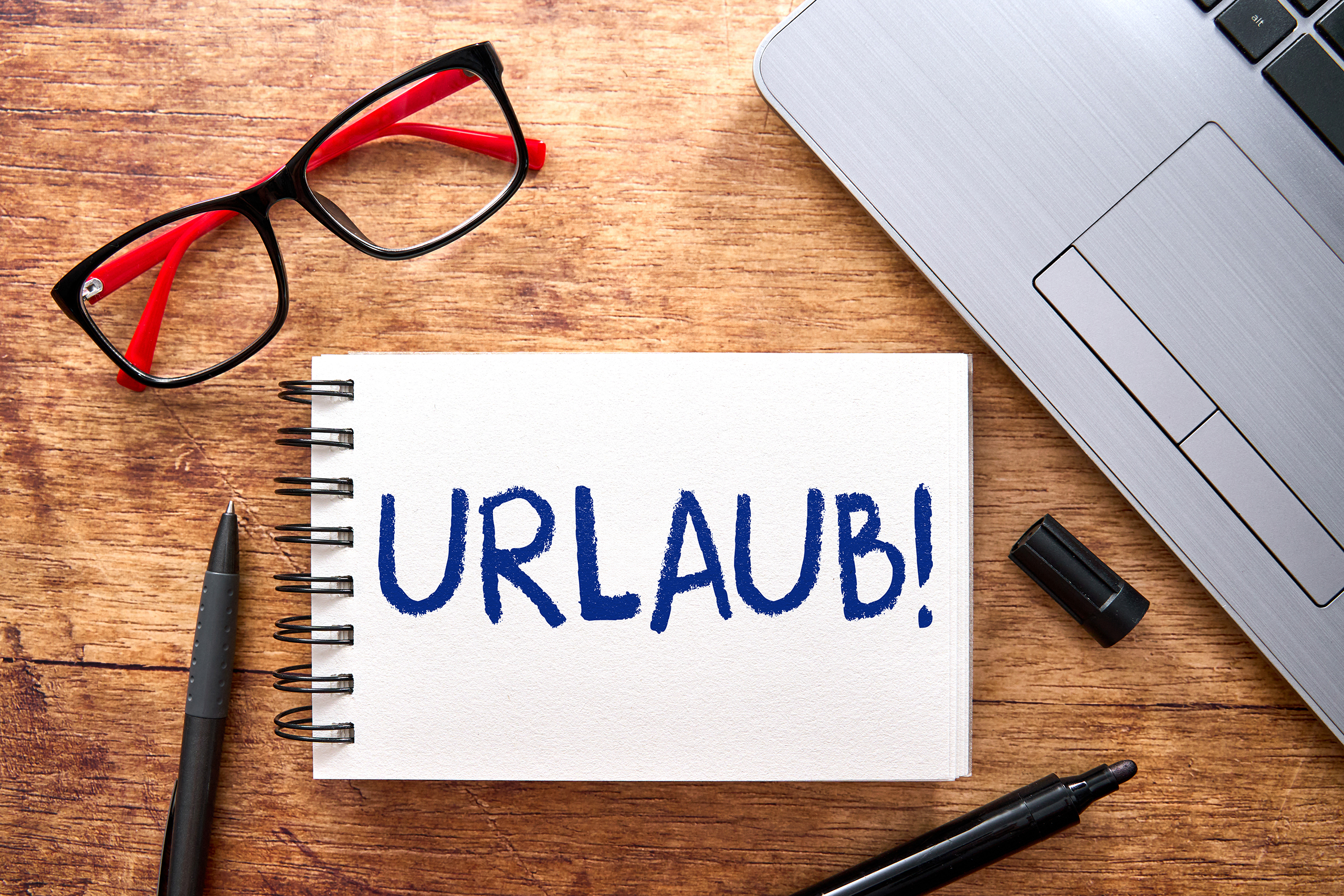 urlaub im buero bilder